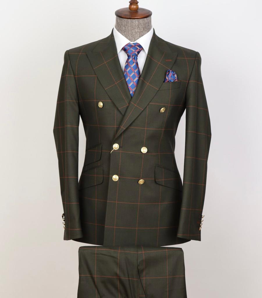 Classic Double Breasted Suit