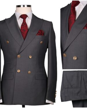 Classic Double Breasted Suit