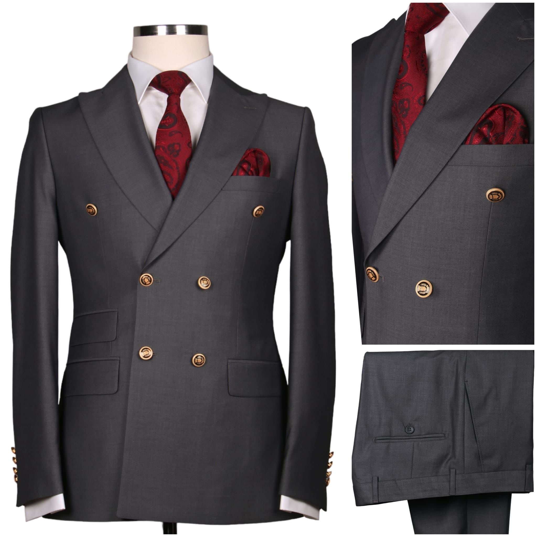 Classic Double Breasted Suit