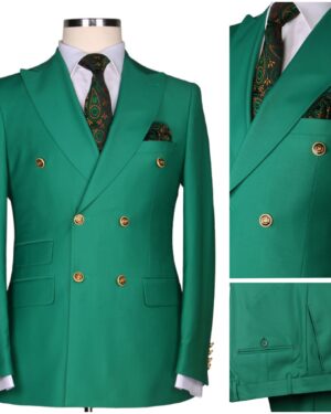 Classic Double Breasted Suit