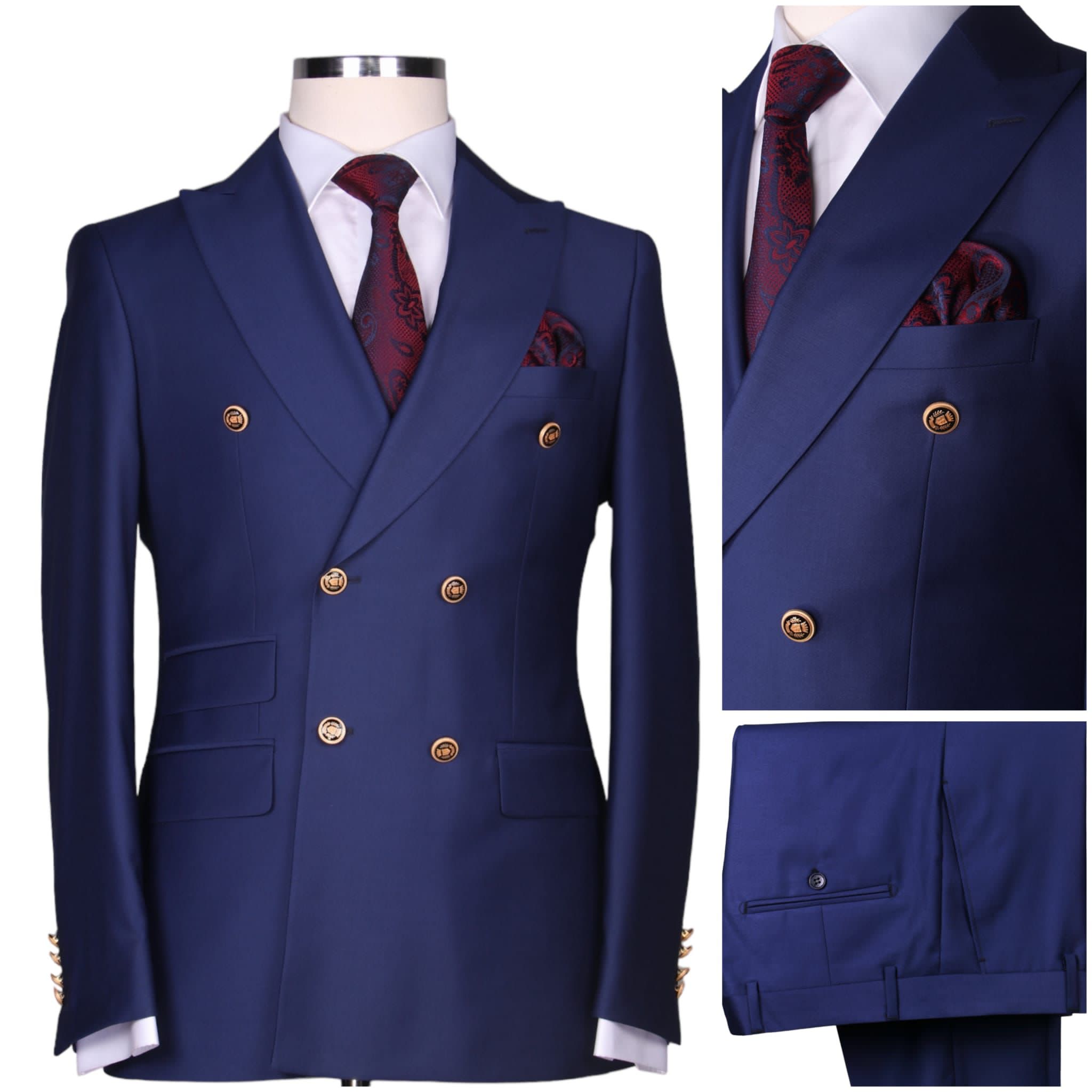 Classic Double Breasted Suit