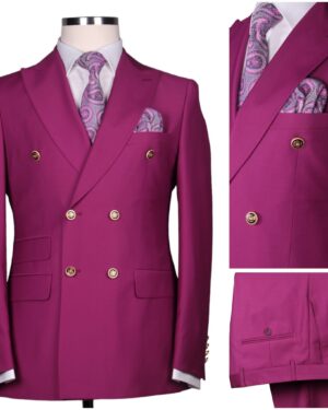 Classic Double Breasted Suit