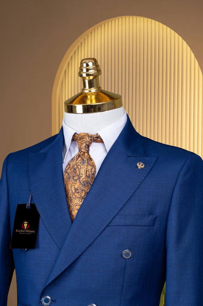 Classic Double Breasted Suit - Image 2