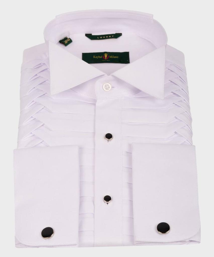 Acme White Tuxedo Shirt - Image 2