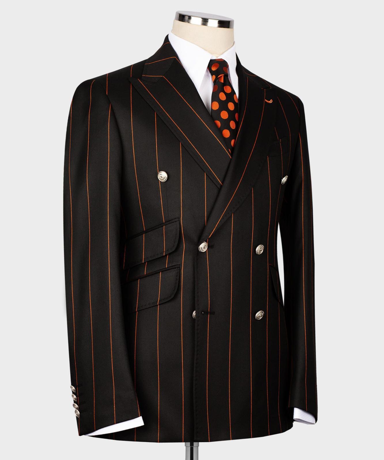 Classic Double Breasted Suit - Image 3