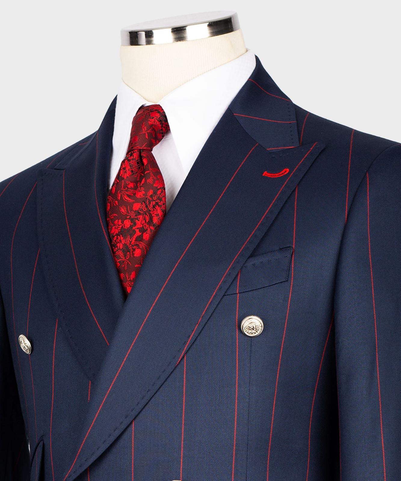 Classic Double Breasted Suit - Image 4