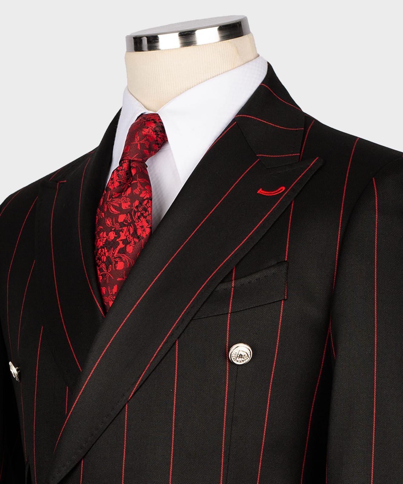 Classic Double Breasted Suit - Image 4