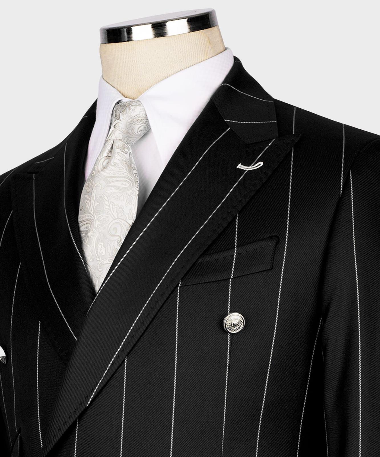 Classic Double Breasted Suit - Image 4