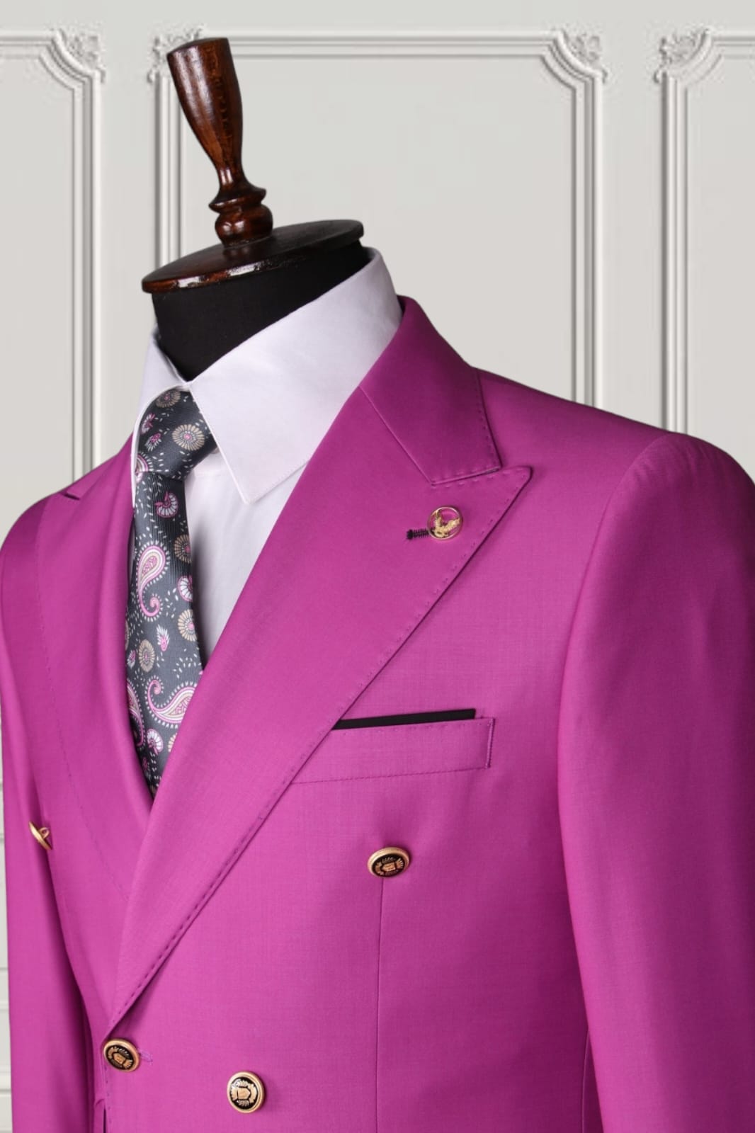 Classic Double Breasted Suit - Image 2