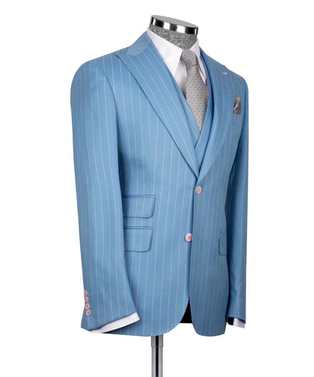 Classic Three-piece Suit - Image 3