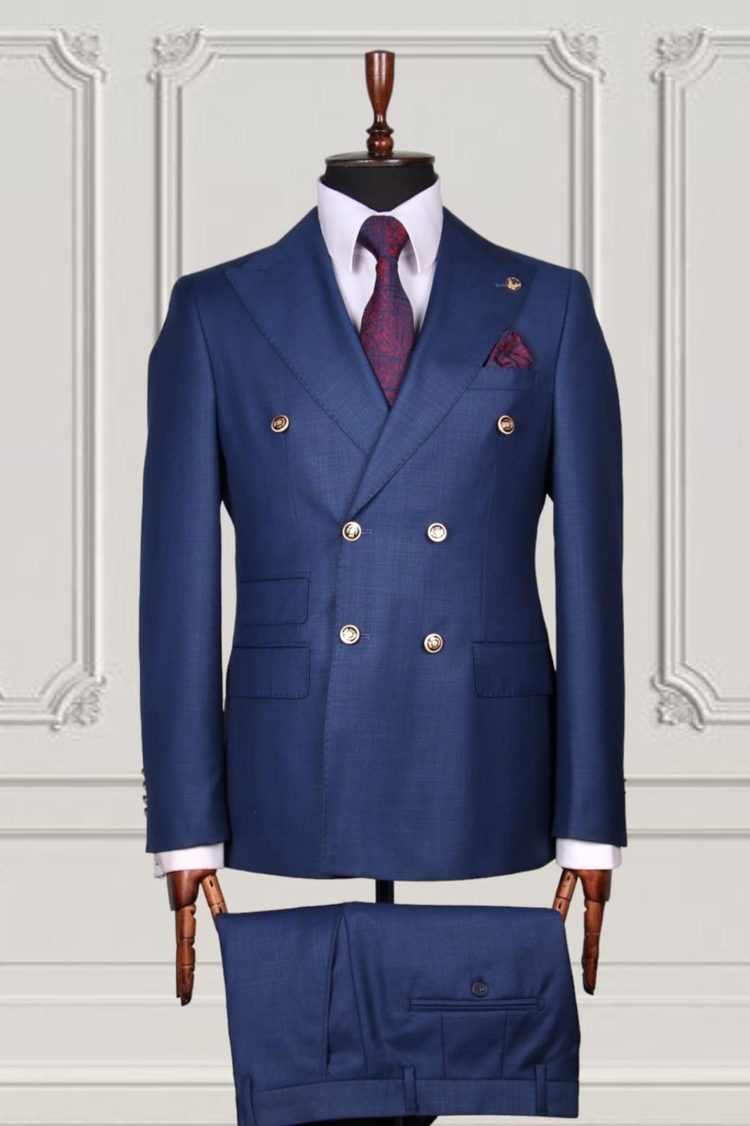 Classic Double Breasted Suit