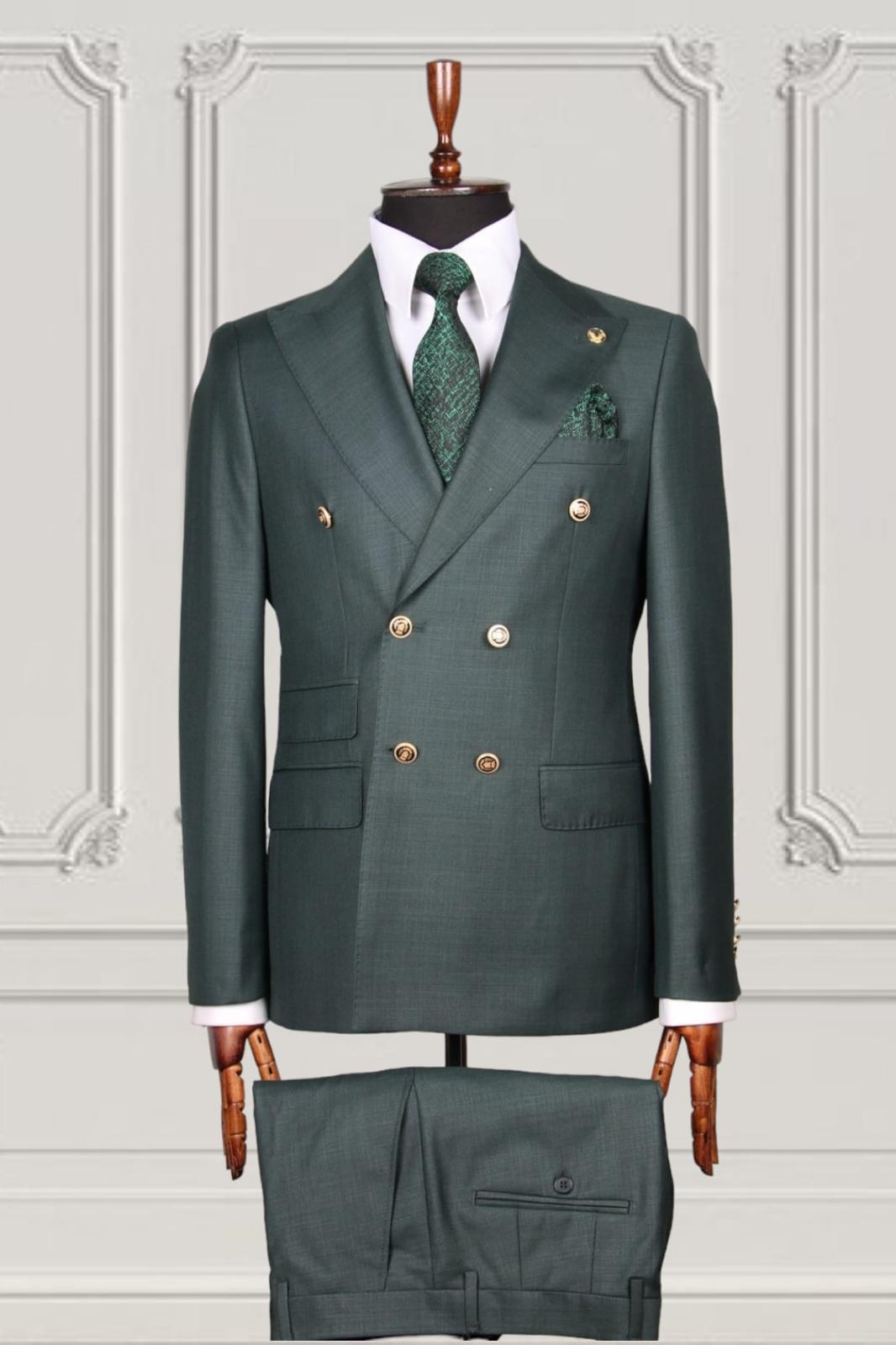 Classic Double Breasted Suit