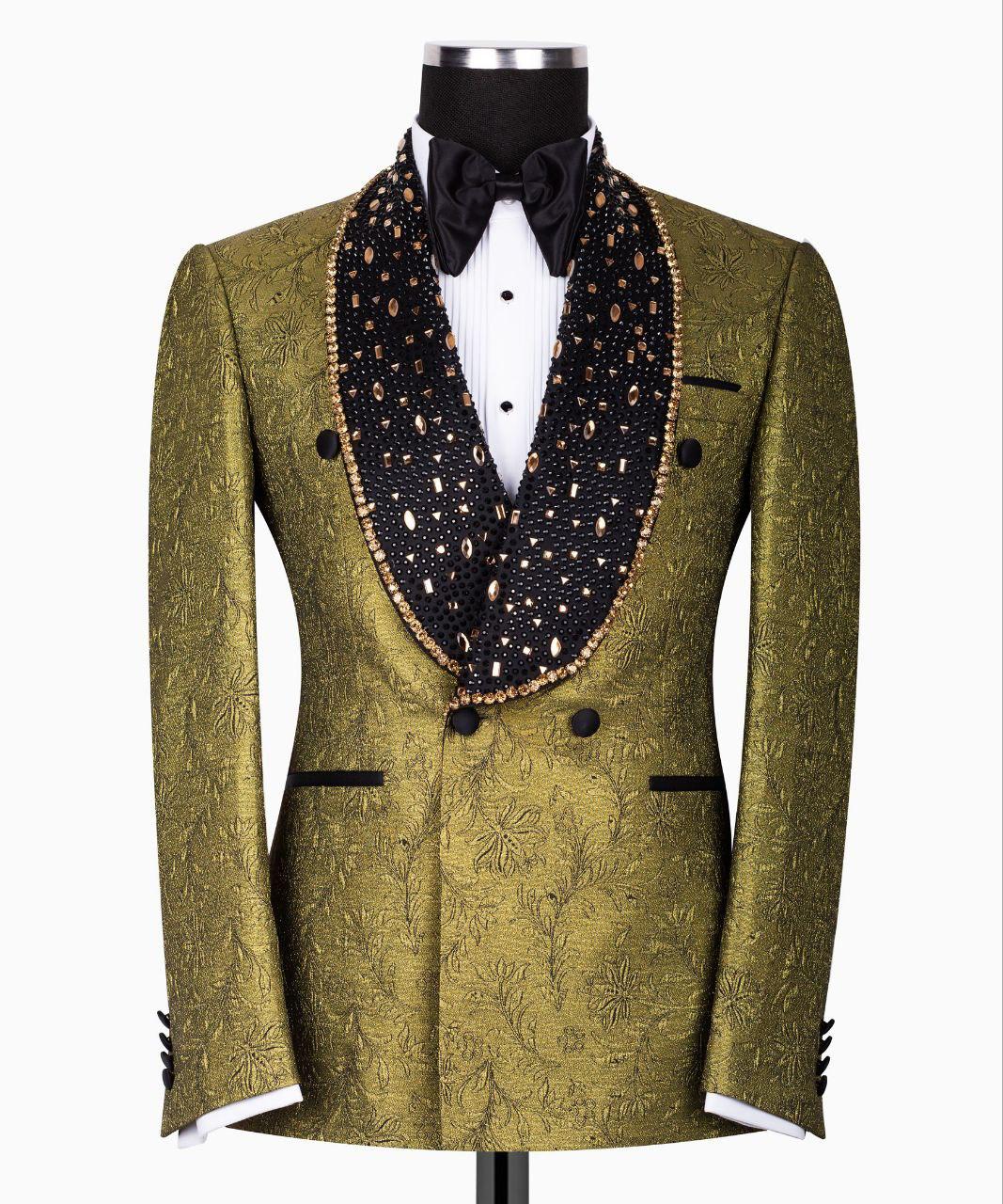 Acme Stones Detailed Belted Tuxedo - Image 2
