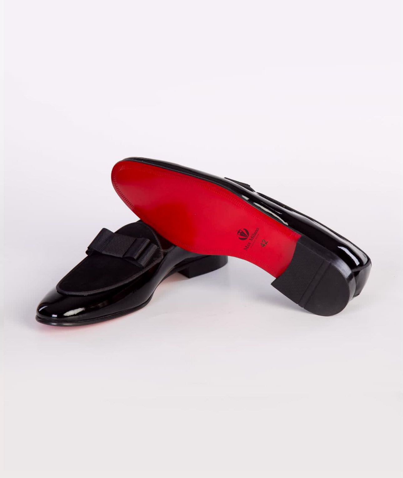 Classic Black Tuxedo Loafers - Image 2