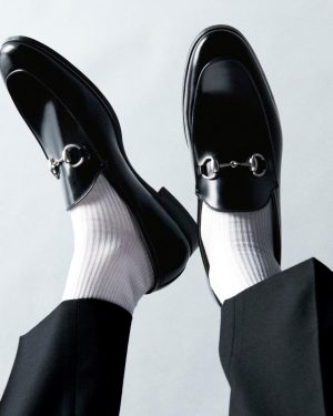 Classic Black Loafers