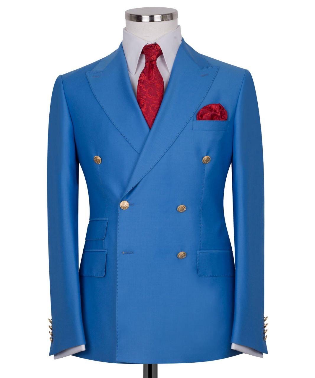 Classic Double-Breasted Suit