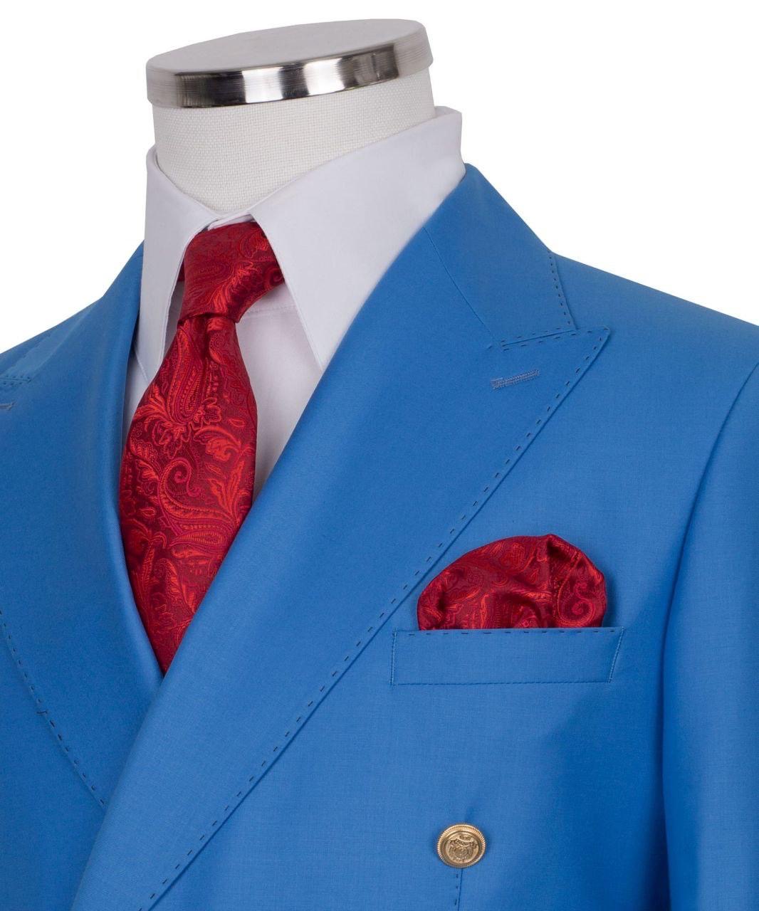 Classic Double-Breasted Suit - Image 4