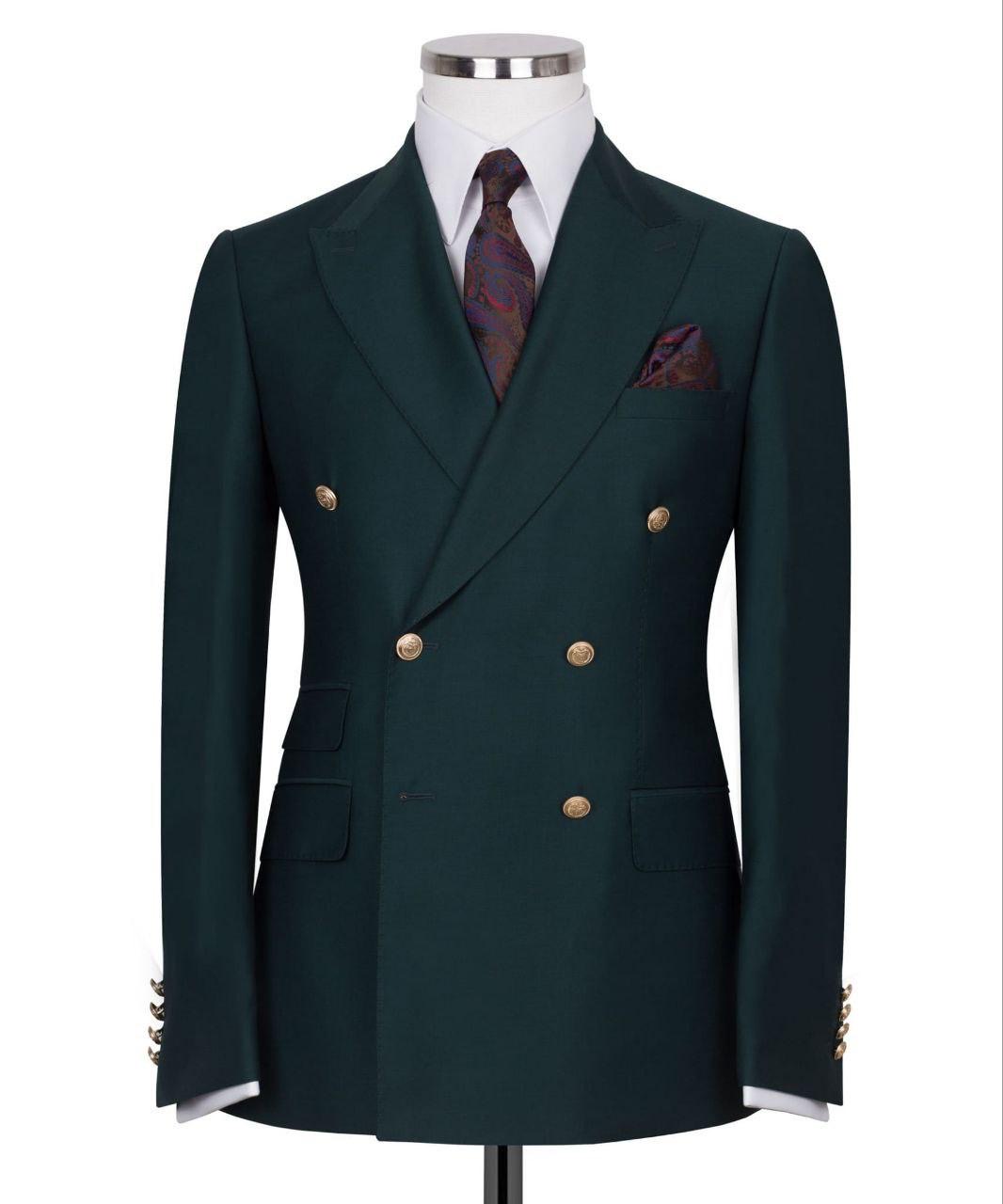 Classic Double-Breasted Suit