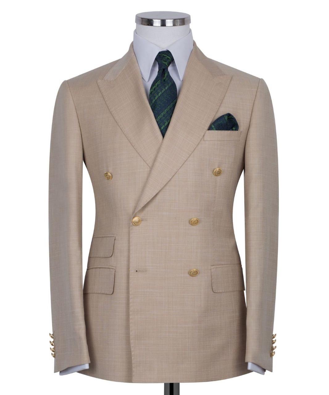 Classic Double-Breasted Suit