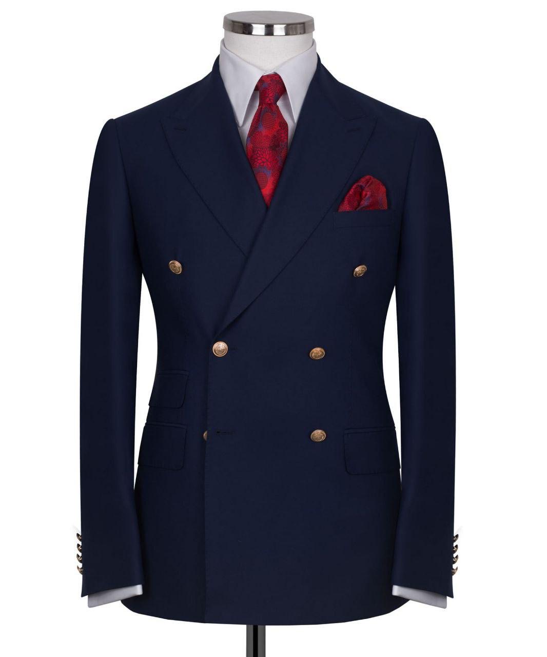 Classic Double-Breasted Suit