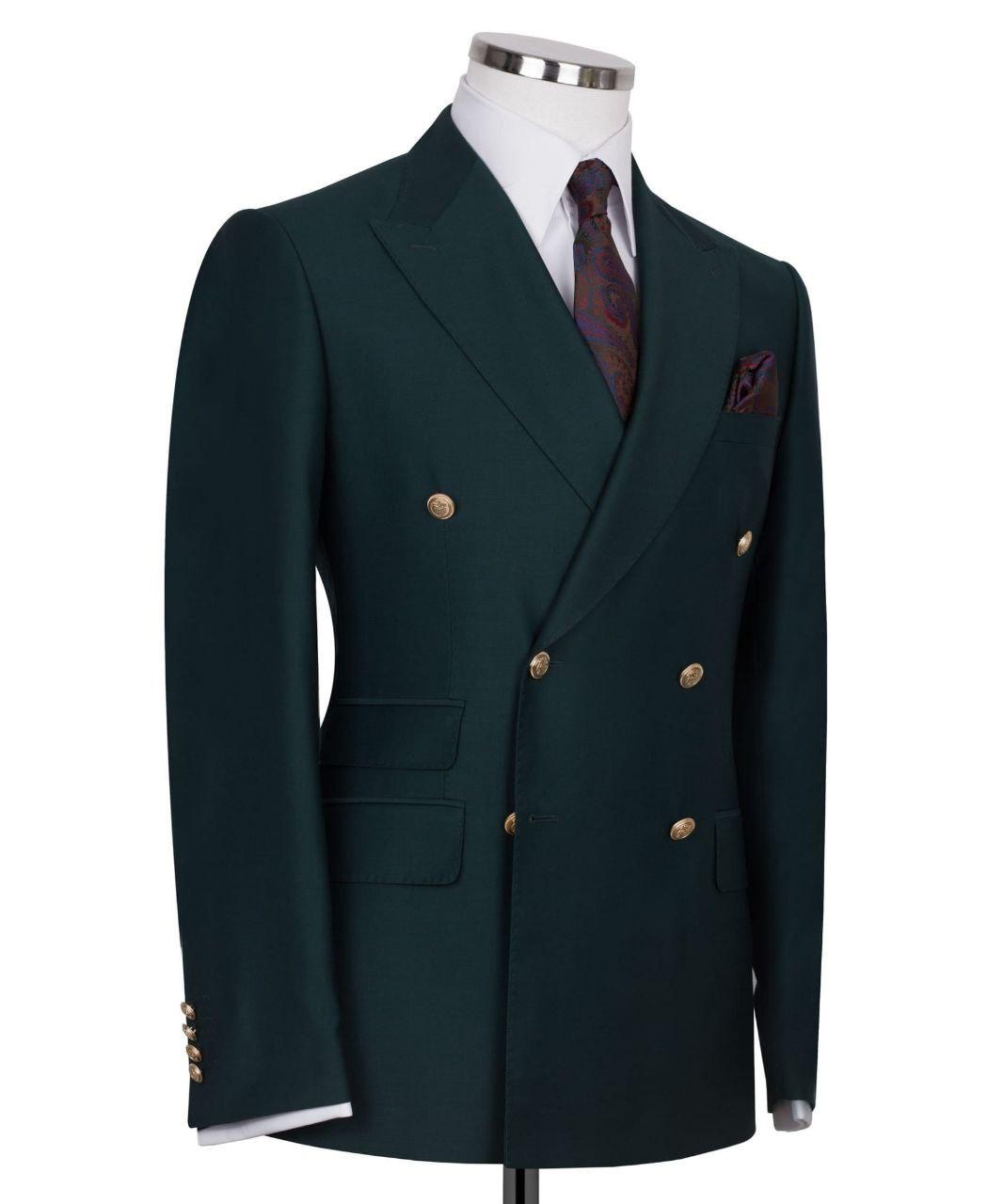 Classic Double-Breasted Suit - Image 3