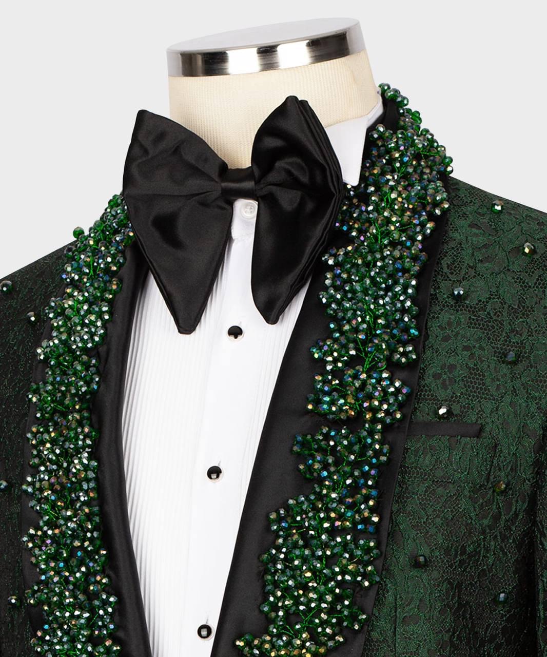 Acme Stones Detailed Tuxedo Suit - Image 3