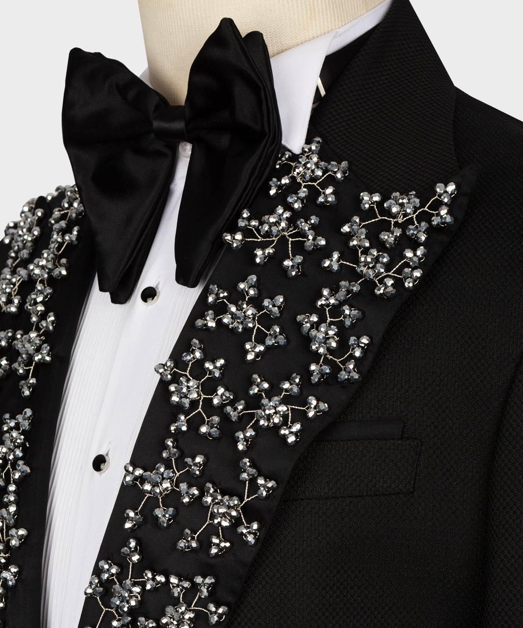 Acme Stones Detailed Tuxedo Suit - Image 3