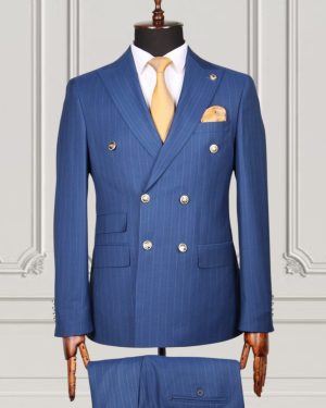Classic Double-Breasted Suit