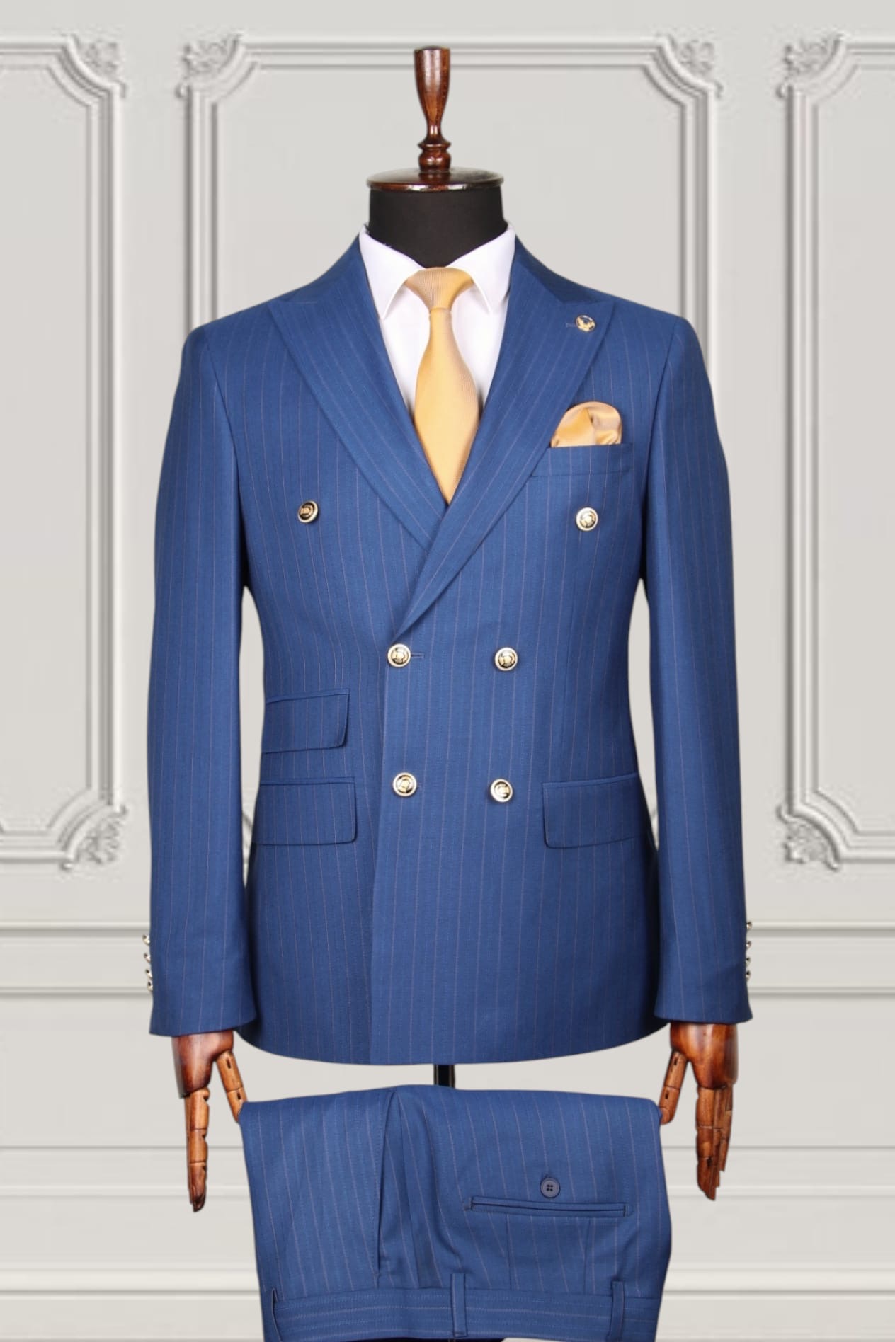 Classic Double-Breasted Suit