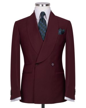 Classic Double-Breasted Suit