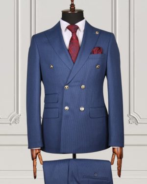 Classic Double-Breasted Suit