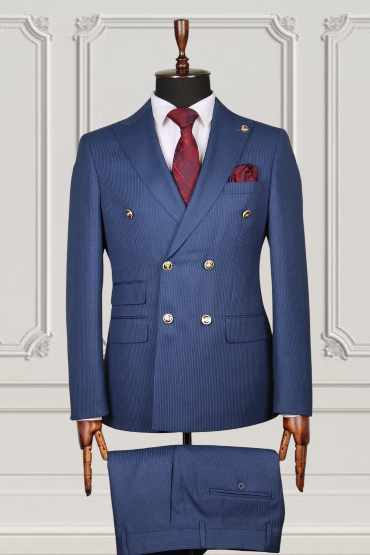 Classic Double-Breasted Suit