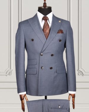 Classic Double-breasted Suit
