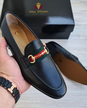 Classic Black Loafers