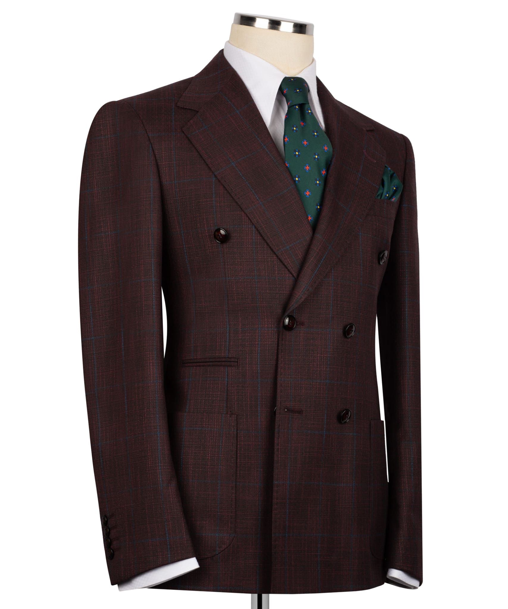 Classic Double-breasted Suit - Image 2