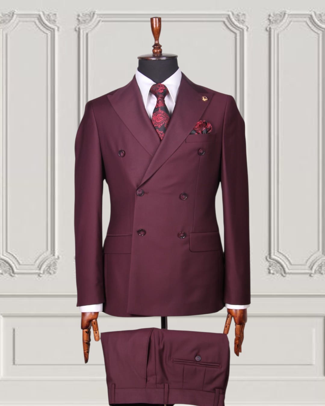 Classic Double-breasted Suit