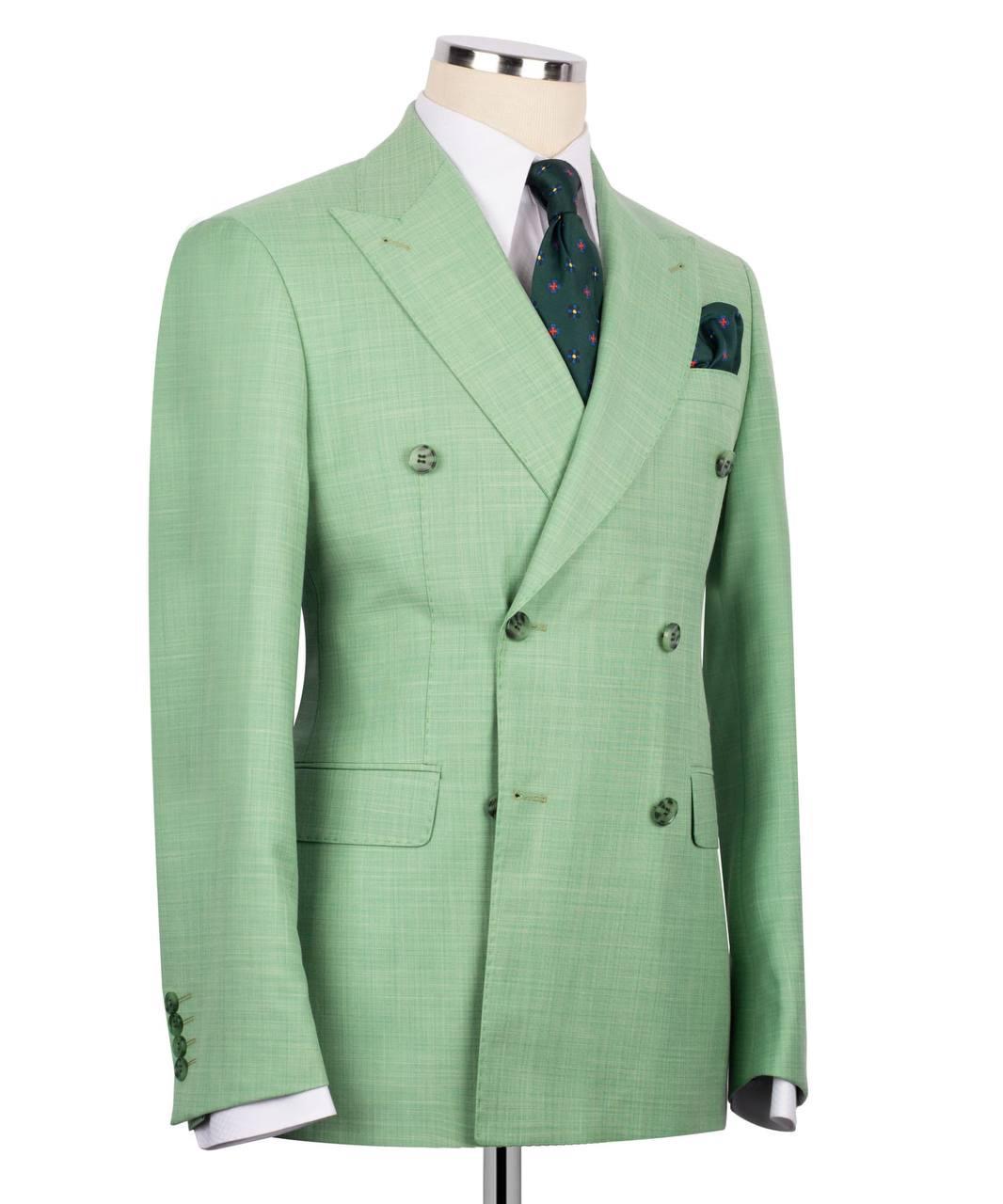 Classic Double-breasted Suit - Image 2