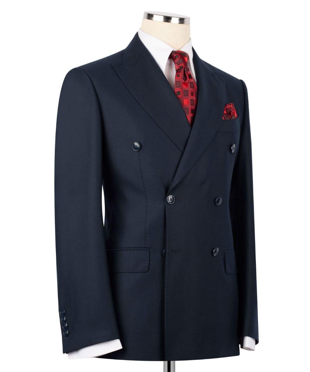 Classic Double-breasted Suit - Image 2