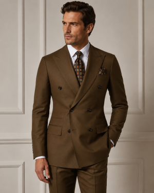 Classic Double-breasted Suit