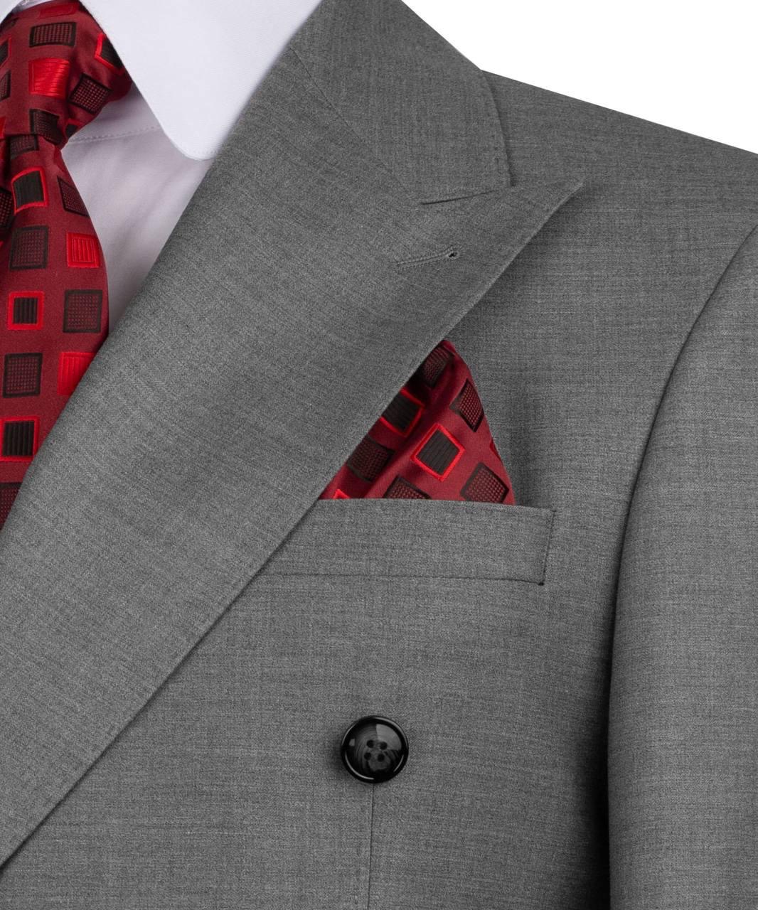 Classic Double-breasted Suit - Image 5