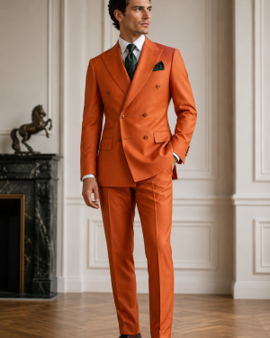Classic Double-breasted Suit