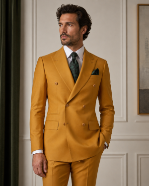 Classic Double-breasted Suit