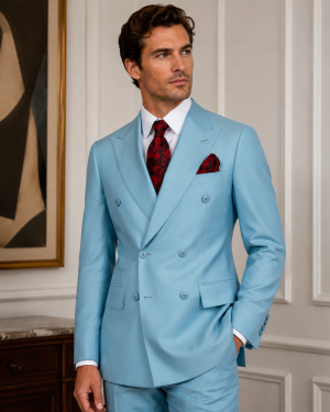 Classic Double-breasted Suit