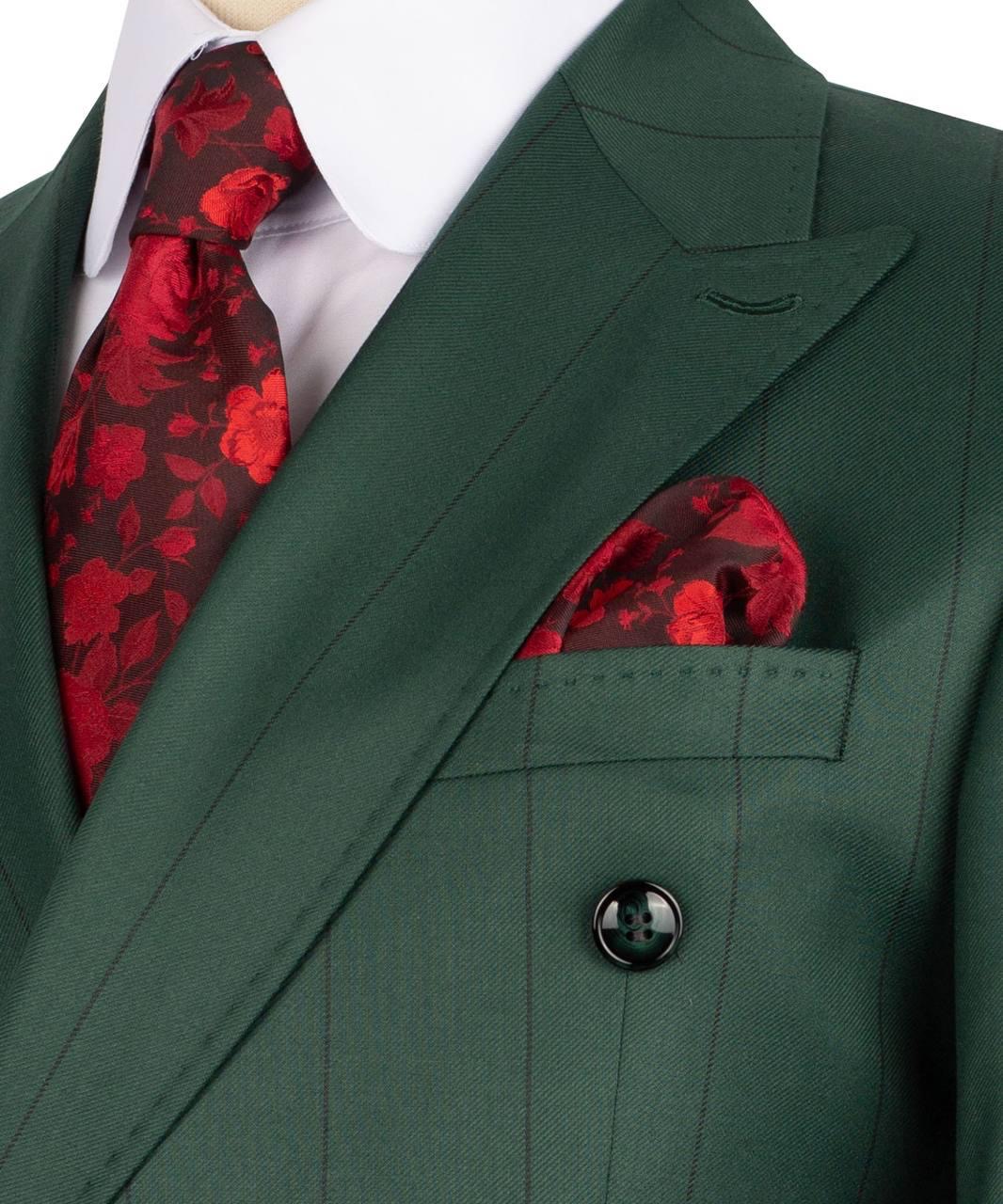 Classic Double-breasted Suit - Image 5