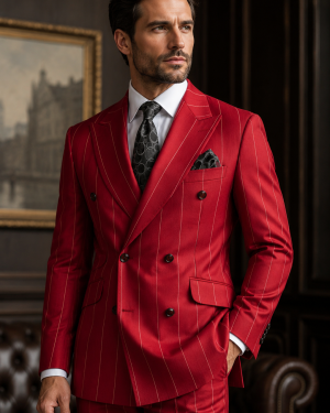 Classic Double-breasted Suit