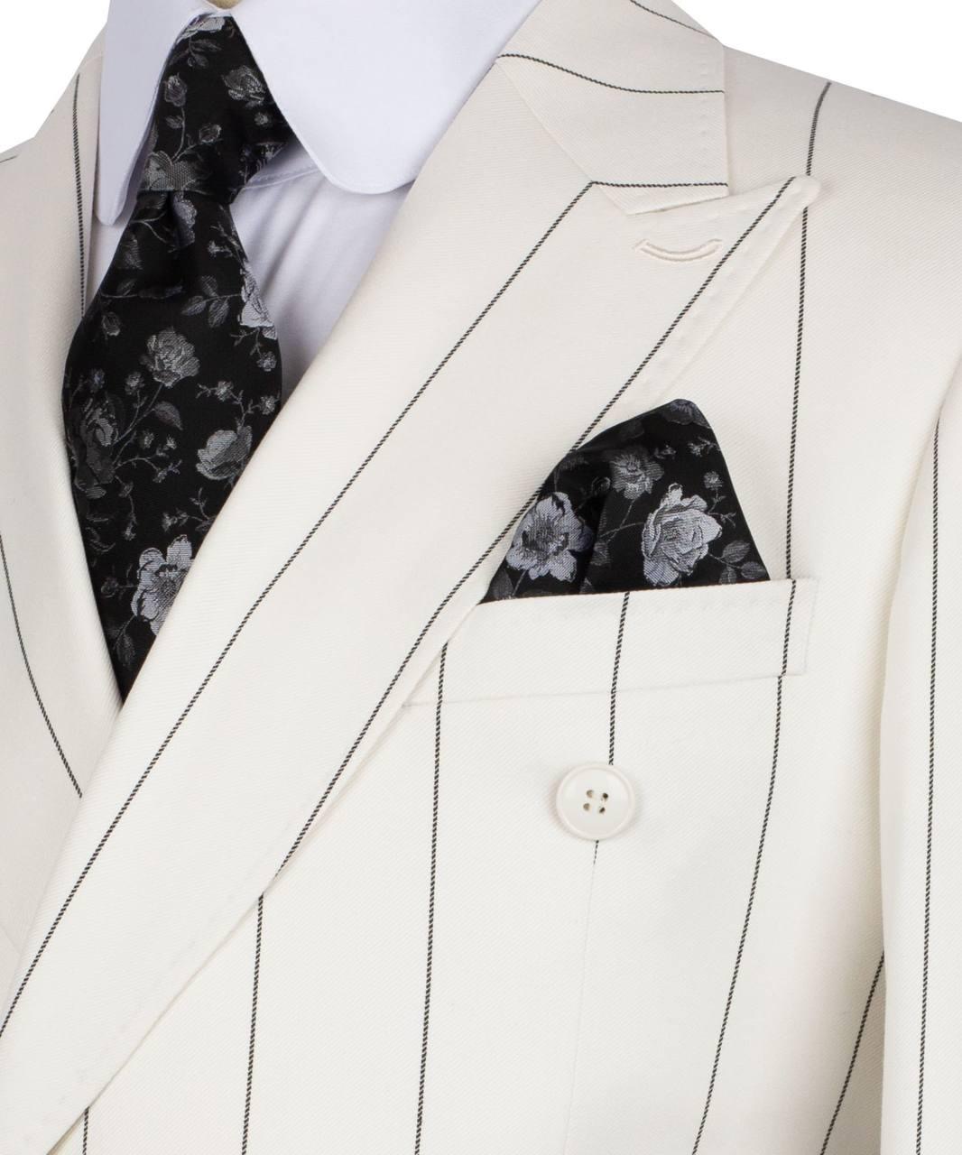 Classic Double-breasted Suit - Image 4