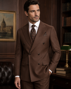 Classic Double-breasted Suit
