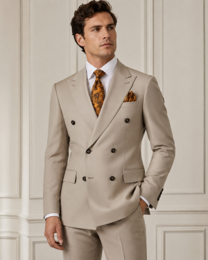 Classic Double-breasted Suit