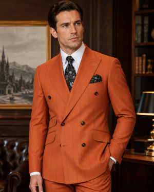 Classic Double-breasted Suit