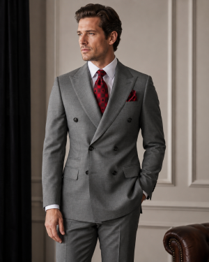 Classic Double-breasted Suit